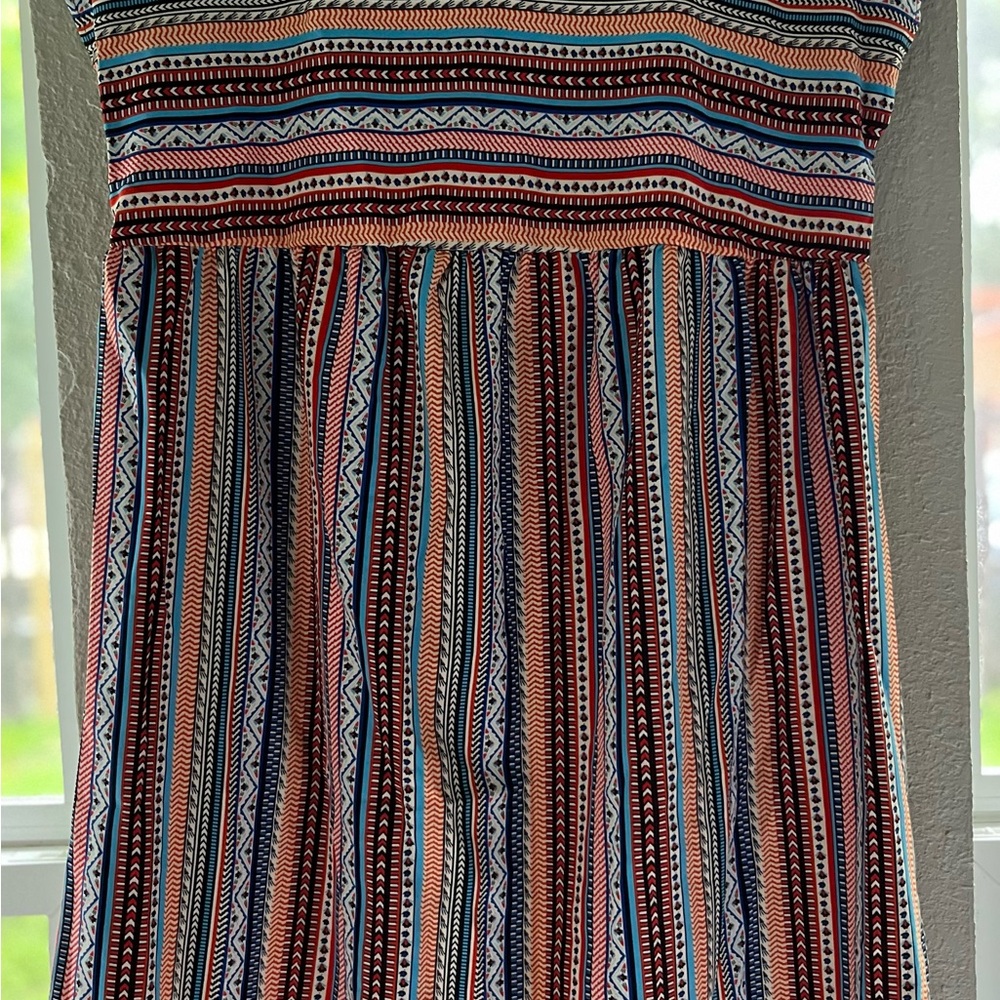 Multicolor Striped Dress
